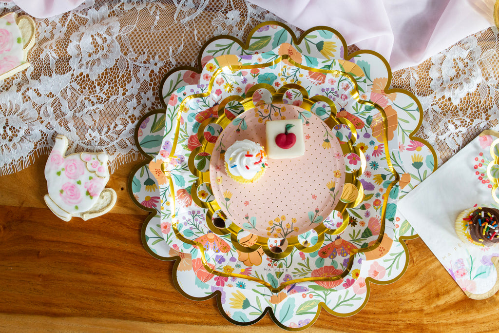 Butterfly Garden Tea Party Placemats, 8ct
