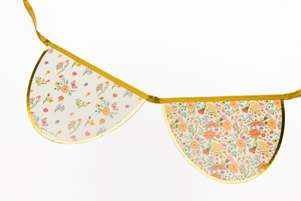 Butterfly Garden Tea Party Garland, 6.5ft, 1ct